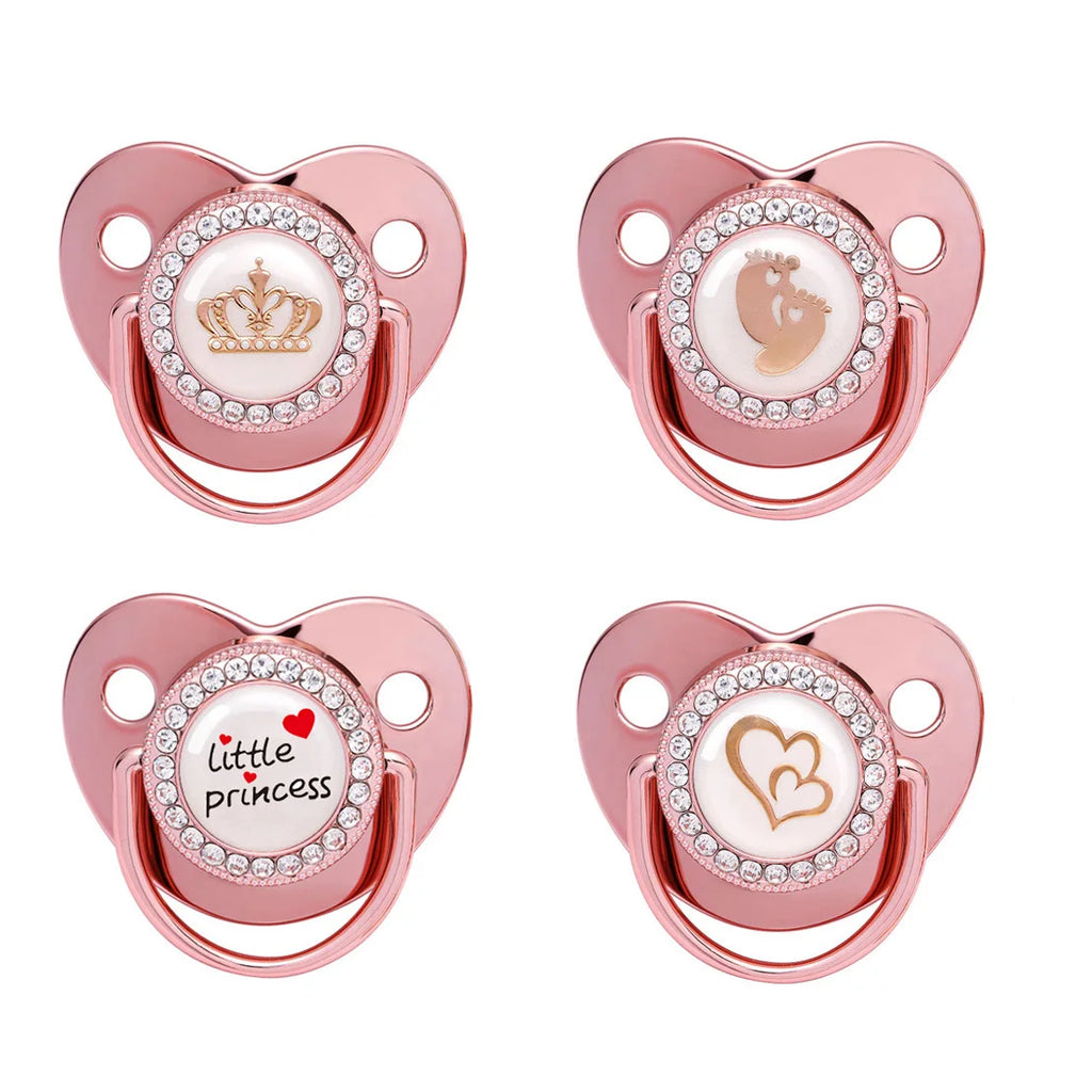 Bling Silicone Baby Pacifier, BPA-Free