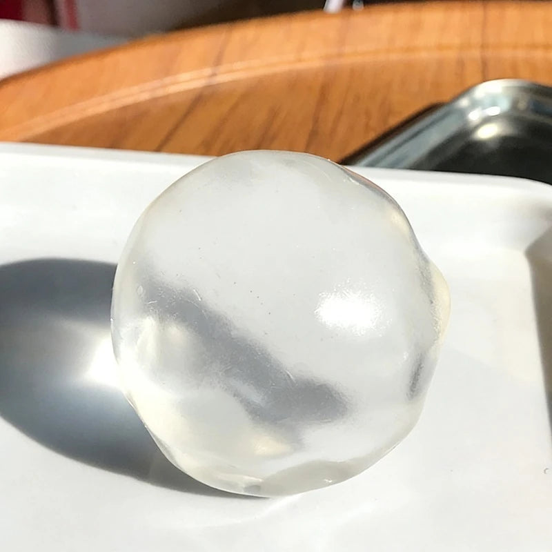Transparent Mochi Plasticity Fidget Toy - Moldable Stress Ball