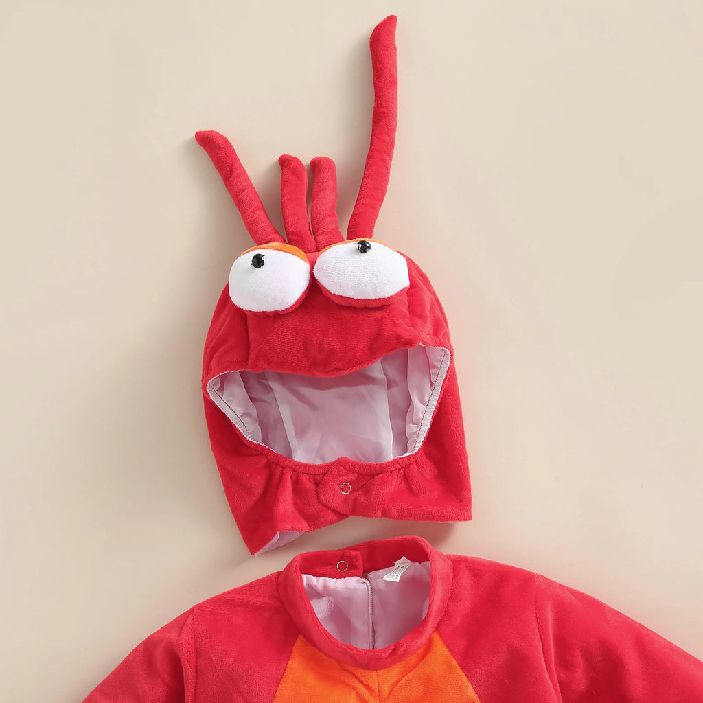 NovibebeCo. Baby Dinosaur & Lobster Animal Halloween Costume Romper