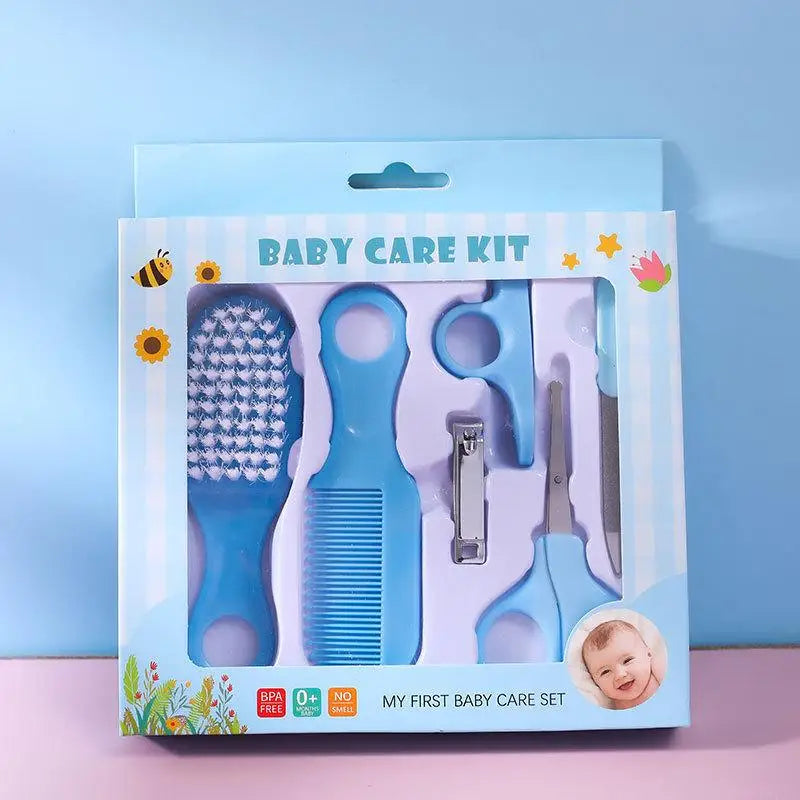 【1Set Comb Grooming Baby Care Kit Baby Portable Tool Grooming Nail Care Set】