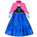 NovibebeCo. Girls Halloween Princess Cosplay Dress - Rapunzel, Anna & Elsa
