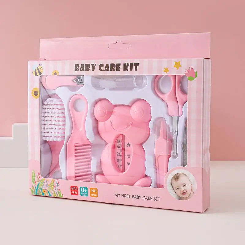 【1Set Comb Grooming Baby Care Kit Baby Portable Tool Grooming Nail Care Set】