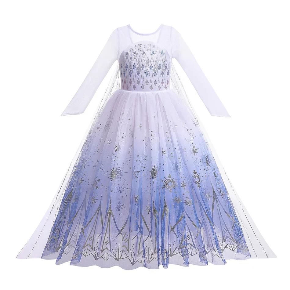 NovibebeCo. Girls Halloween Princess Cosplay Dress - Rapunzel, Anna & Elsa