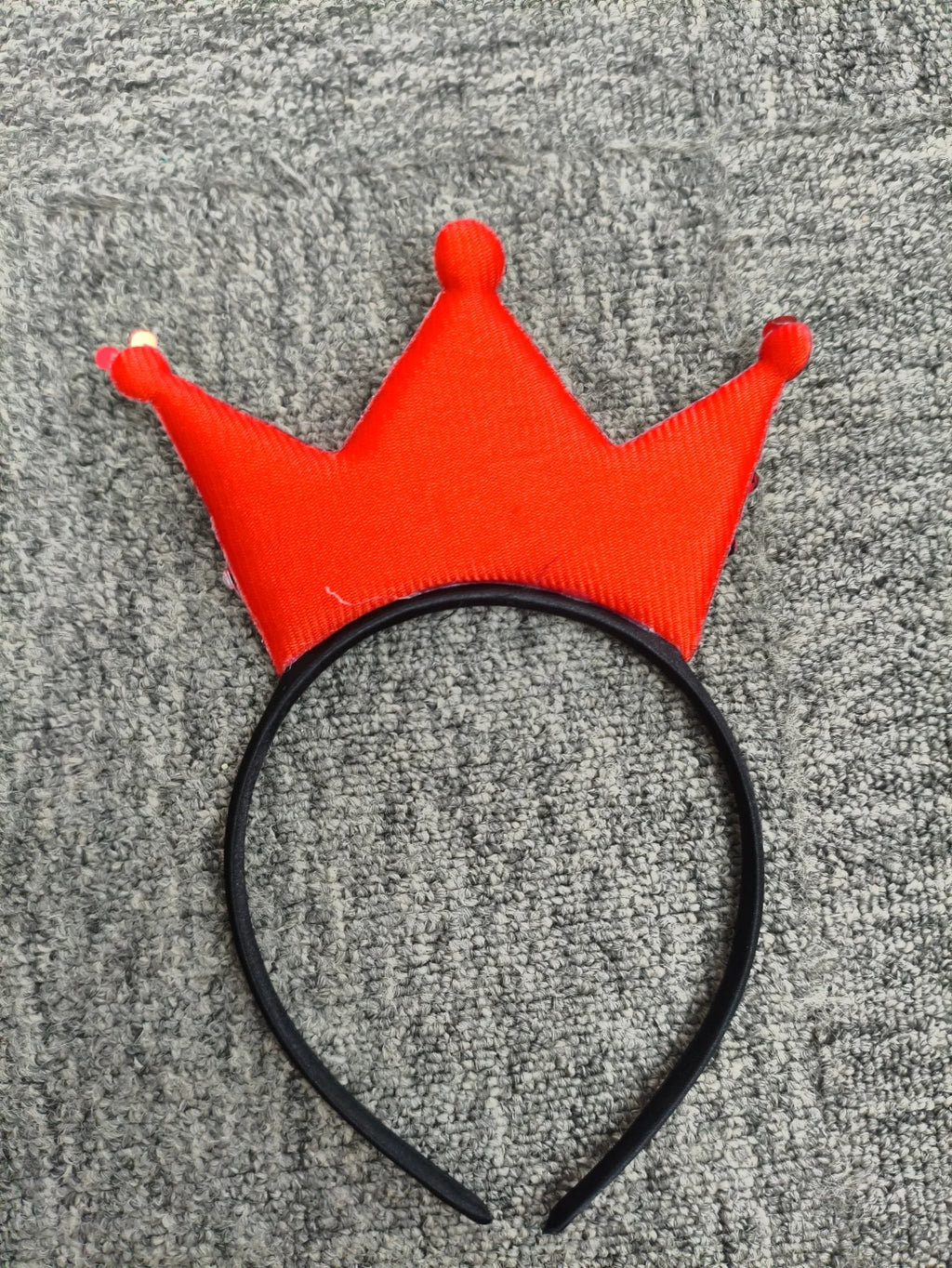 Girls’ Heart Queen Halloween Costume with Crown
