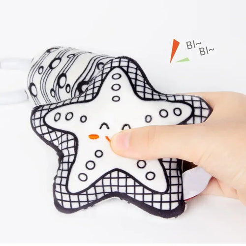 Animal Baby Rattles for Stroller & Bed