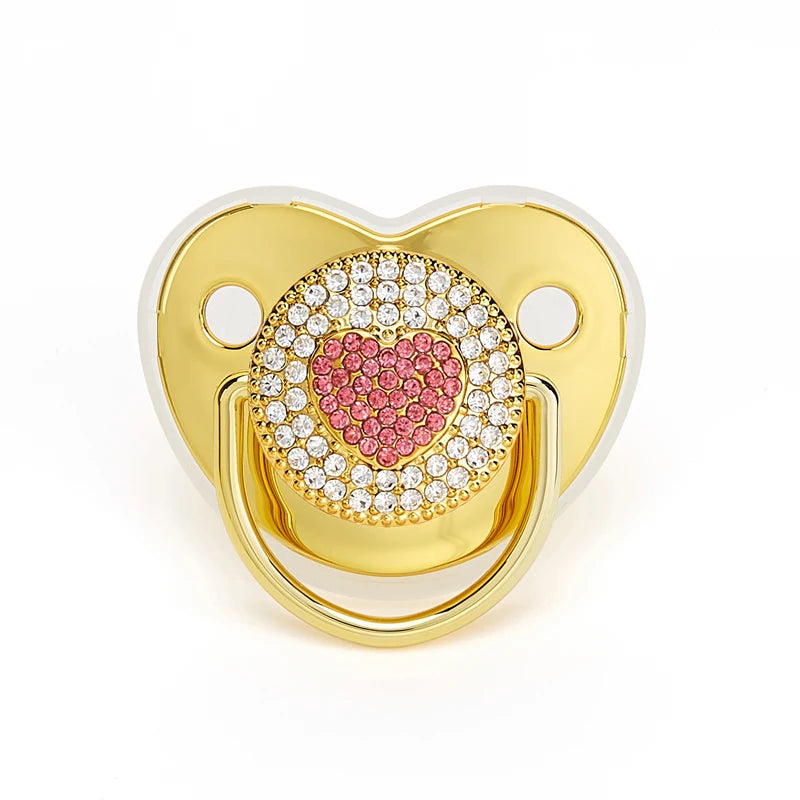 Bling Silicone Baby Pacifier, BPA-Free