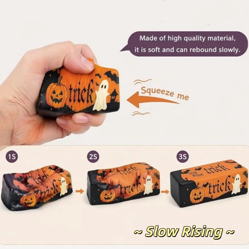 Halloween Squishy Strip Toy - Slow Rebound Stress Relief Desk Toy