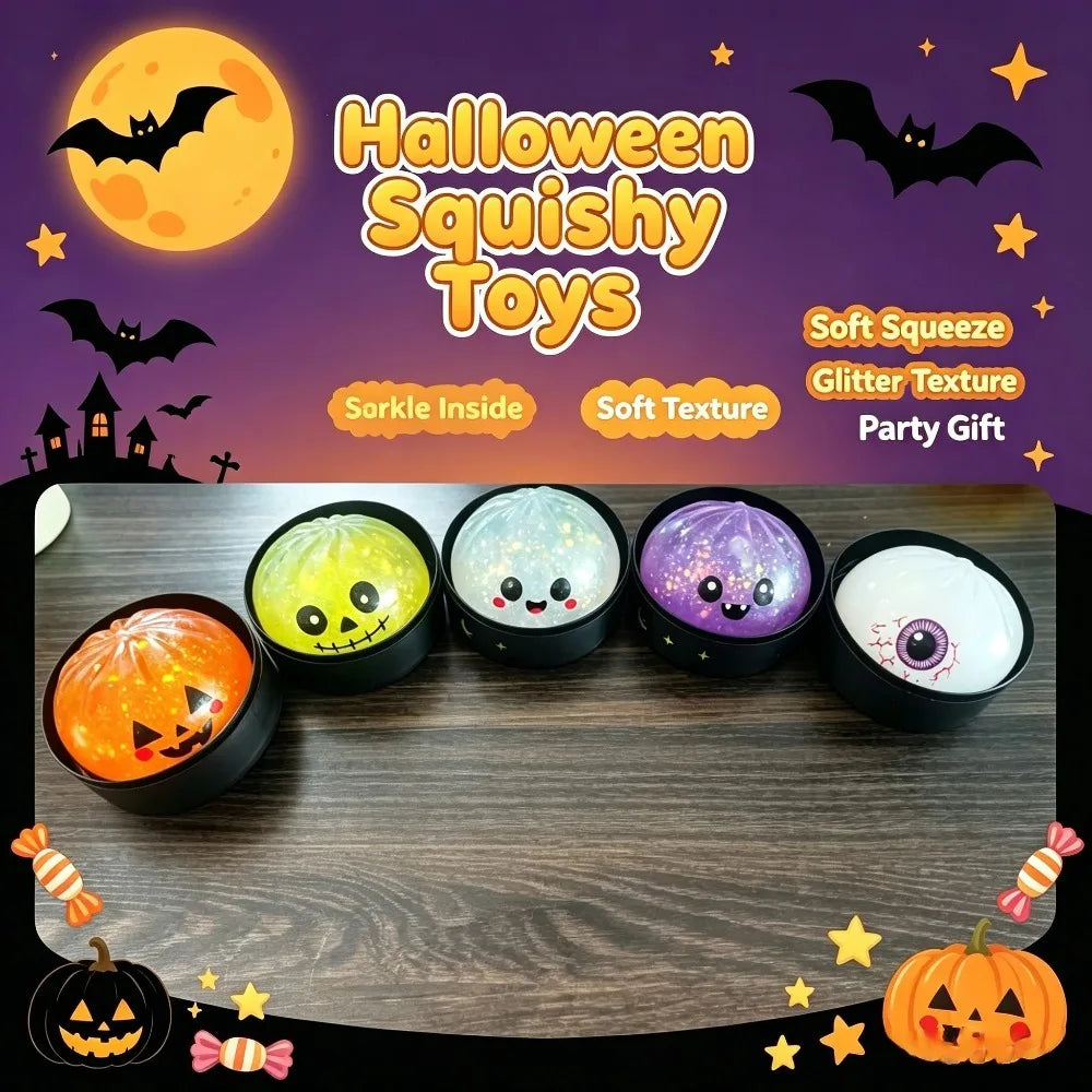 8cm Halloween Kawaii Squishy — Soft Fidget Toy
