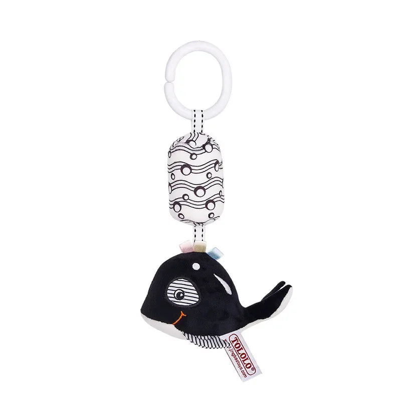 Animal Baby Rattles for Stroller & Bed