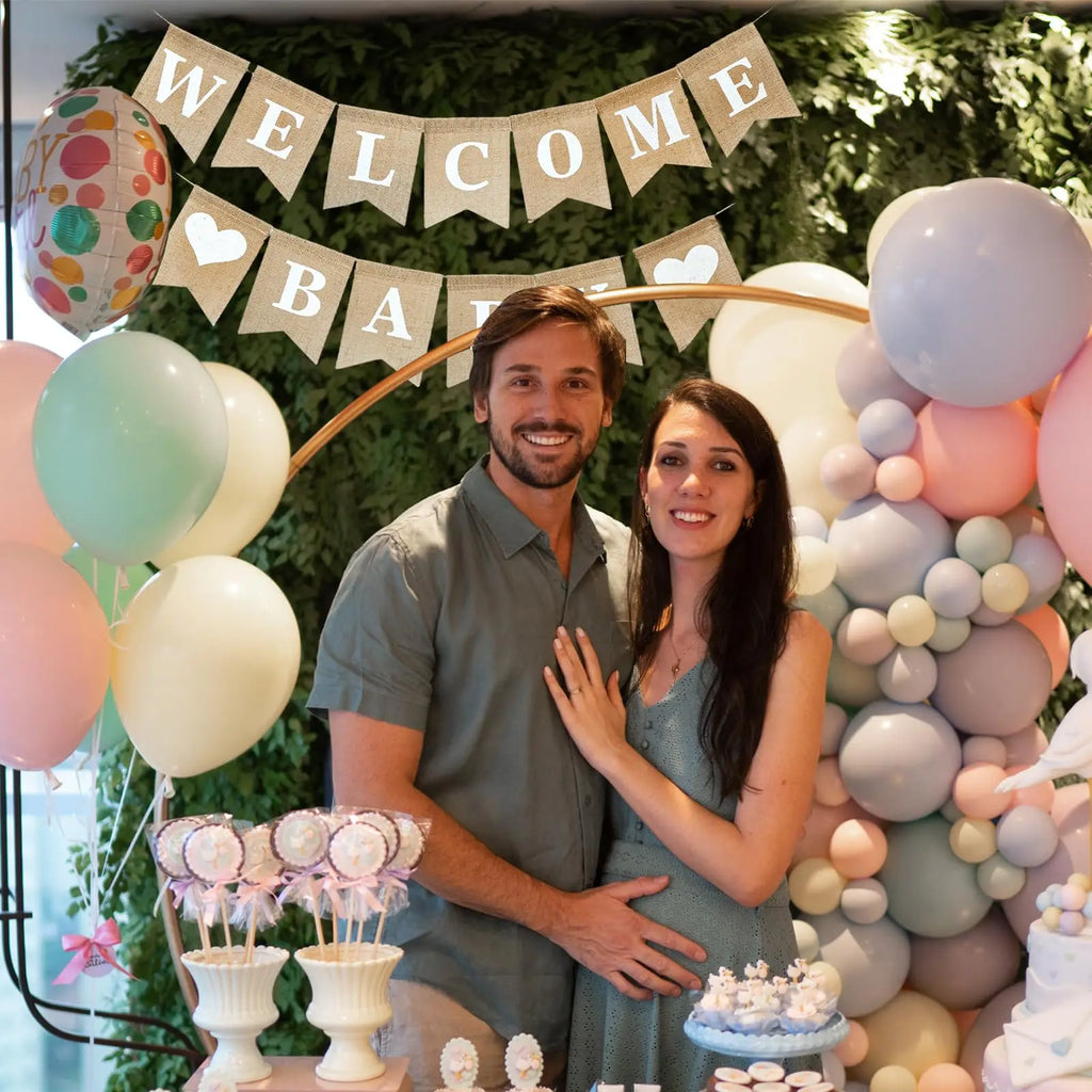 Welcome Baby Announcement Banner