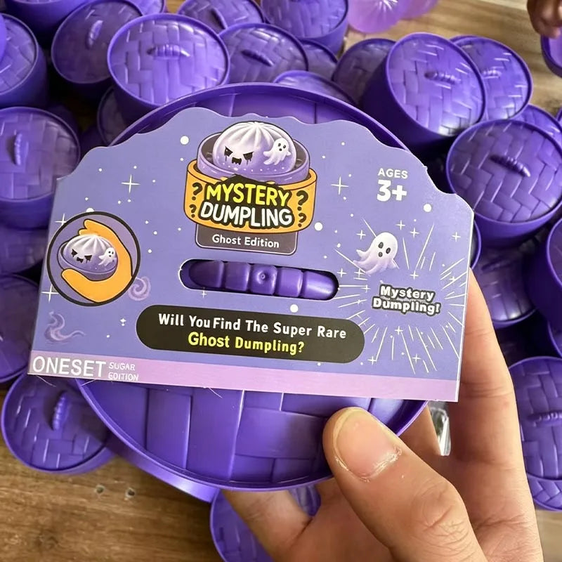 Halloween Ghost Bun Squishy — Slow-Rise Fidget Toy