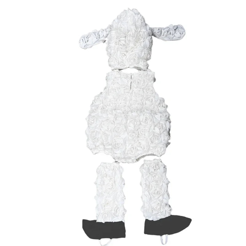 Baby Girls’ Lamb Halloween Costume Set