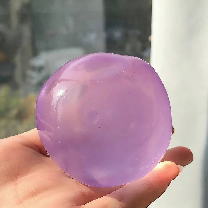 Transparent Mochi Plasticity Fidget Toy - Moldable Stress Ball