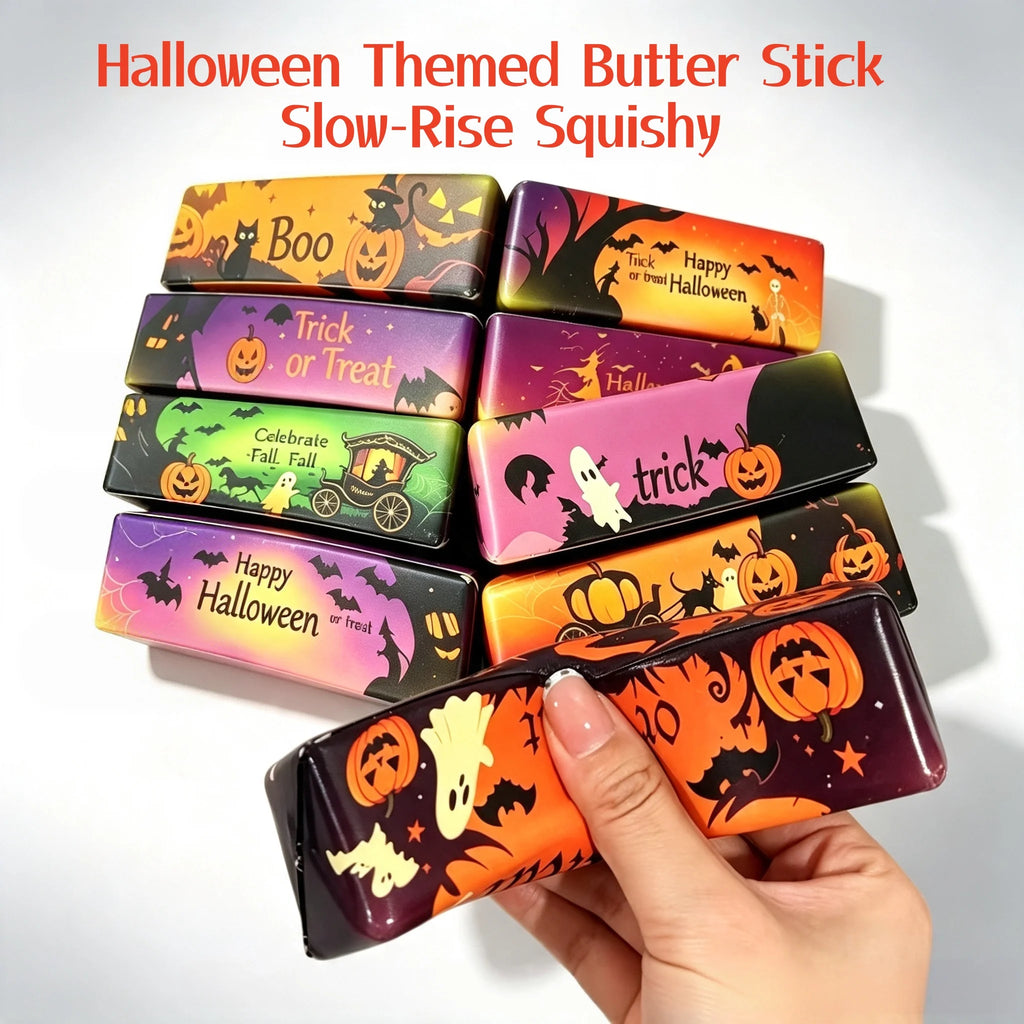 Halloween Squishy Strip Toy - Slow Rebound Stress Relief Desk Toy