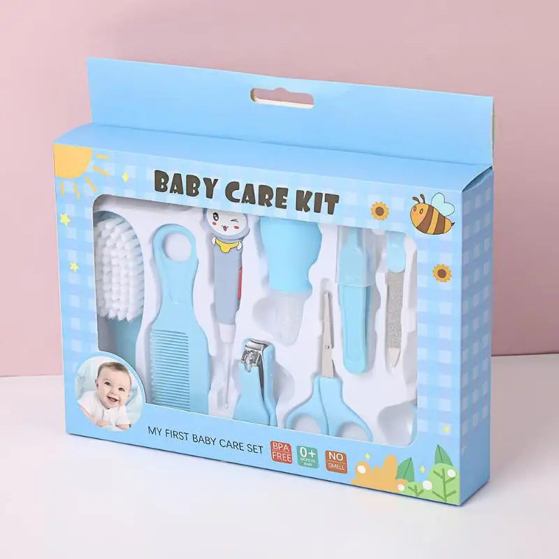 【1Set Comb Grooming Baby Care Kit Baby Portable Tool Grooming Nail Care Set】