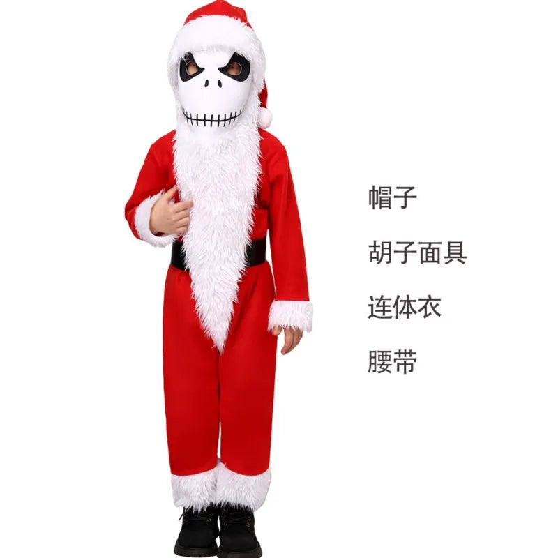 NovibebeCo. Girls Jack Skellington & Sally Halloween Cosplay Costume