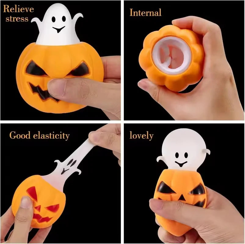 Halloween Ghost Pinch Toy — Novelty Fidget