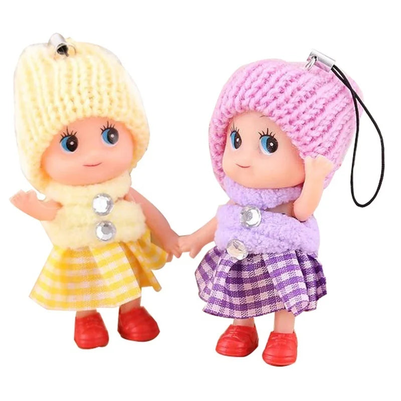 Mini Soft Baby Dolls Set — 5-Pack Pretend Play Toys
