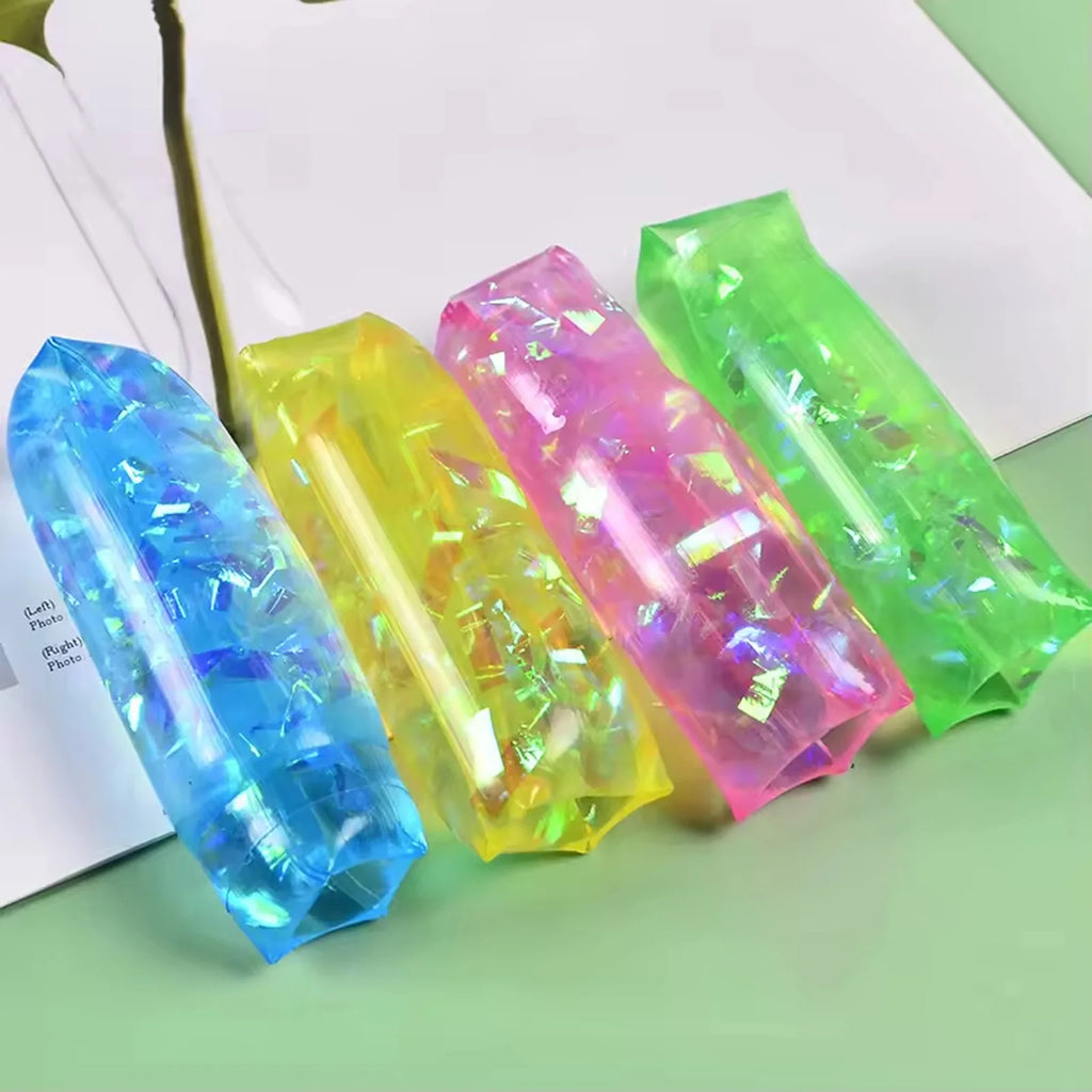 Glitter Water Snake — Wiggly Sensory Fidget Toy