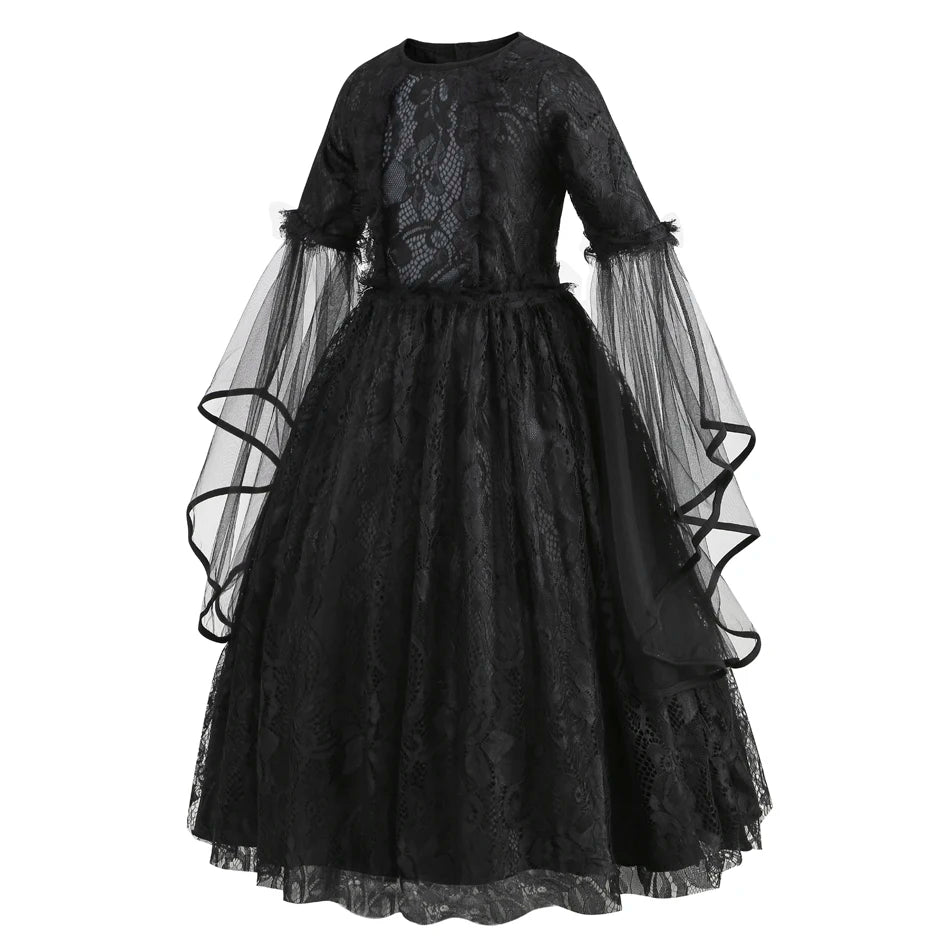 Girls’ Dark Witch Evil Queen Costume Dress