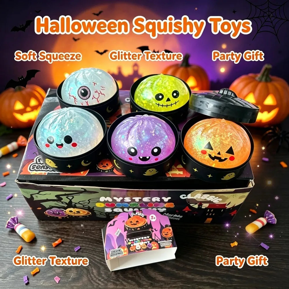 8cm Halloween Kawaii Squishy — Soft Fidget Toy