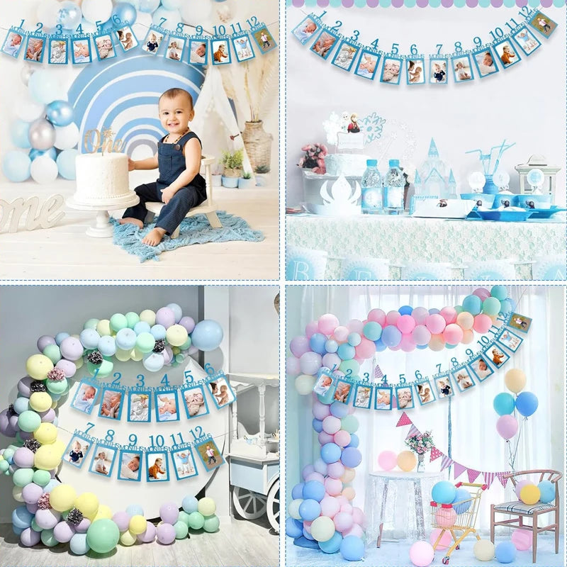 Baby Monthly Milestone Banner