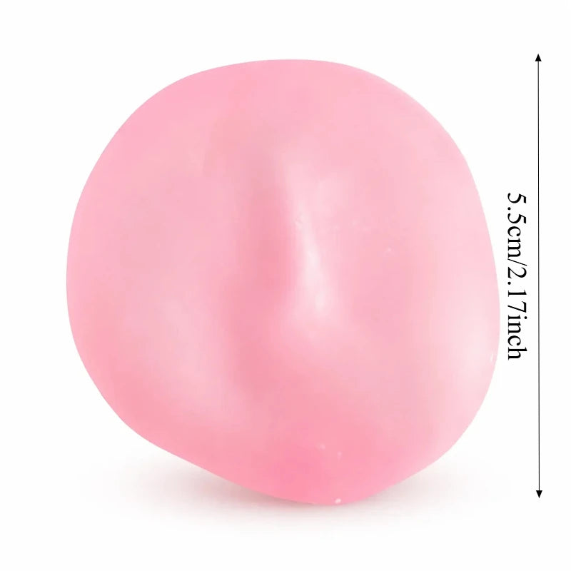 Transparent Mochi Plasticity Fidget Toy - Moldable Stress Ball