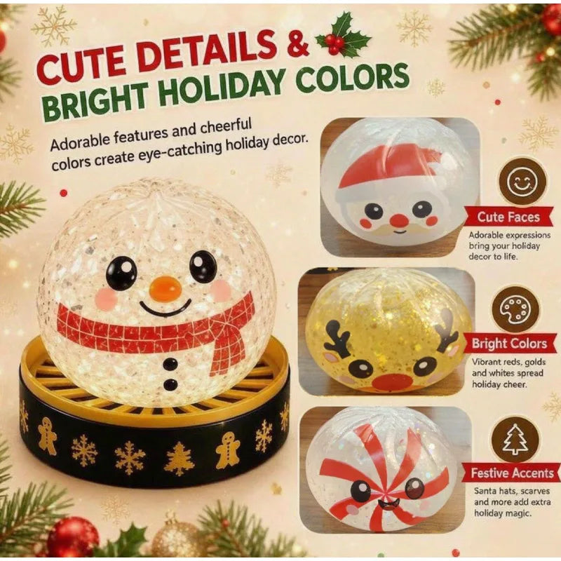 Christmas Squishy Dumplings - Slow Rebound Character Toys