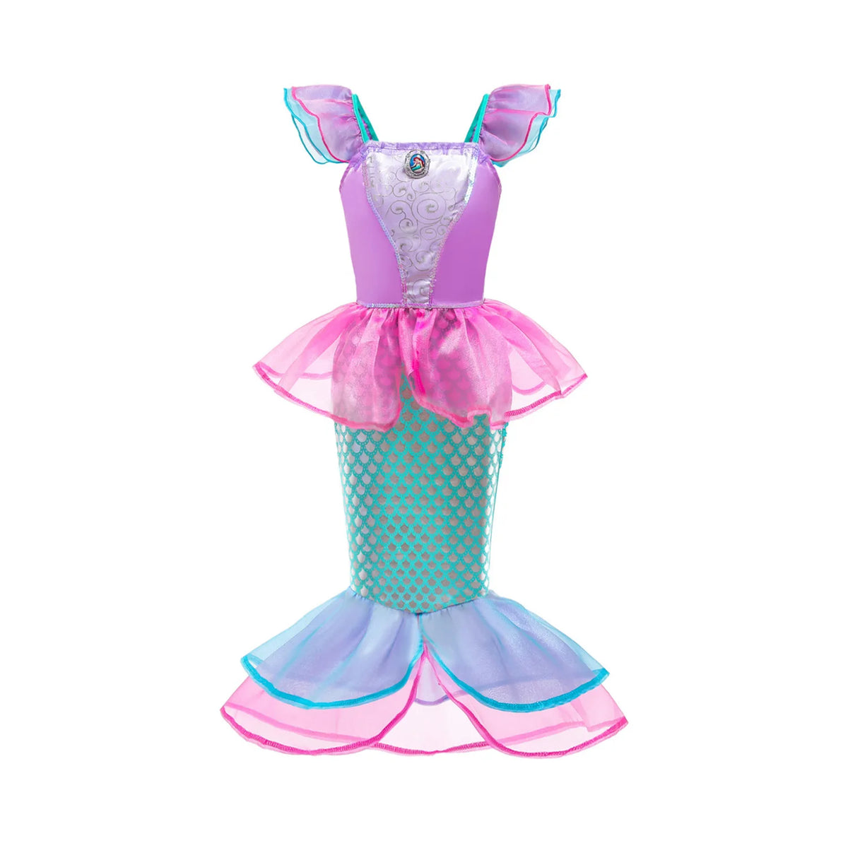 NovibebeCo. Girls Halloween Princess Cosplay Dress - Rapunzel, Anna & Elsa