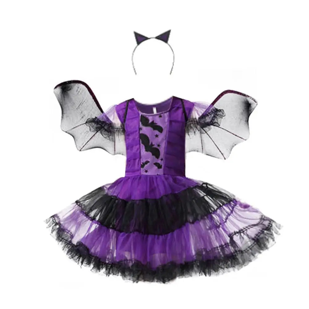 Kids’ Kawaii Witch Wizard Costume Set