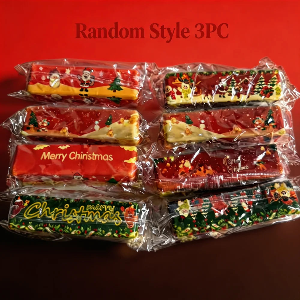 Christmas Squishy Cheese Cube Set - Stress Relief Toy