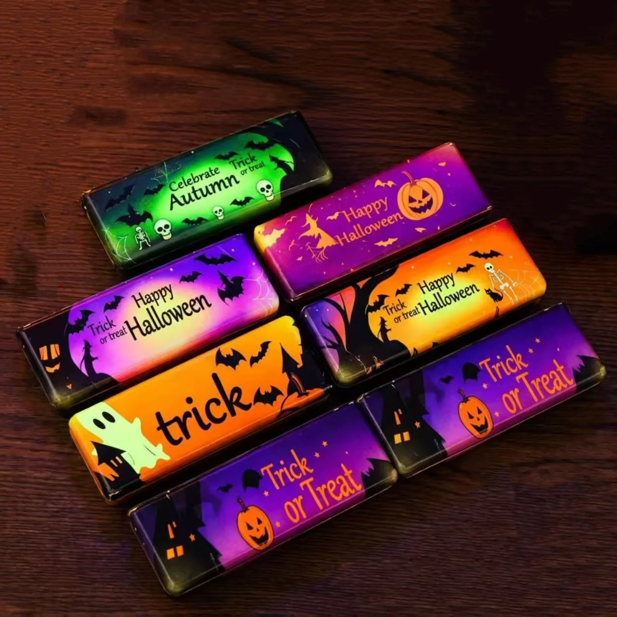 Halloween Squishy Strip Toy - Slow Rebound Stress Relief Desk Toy