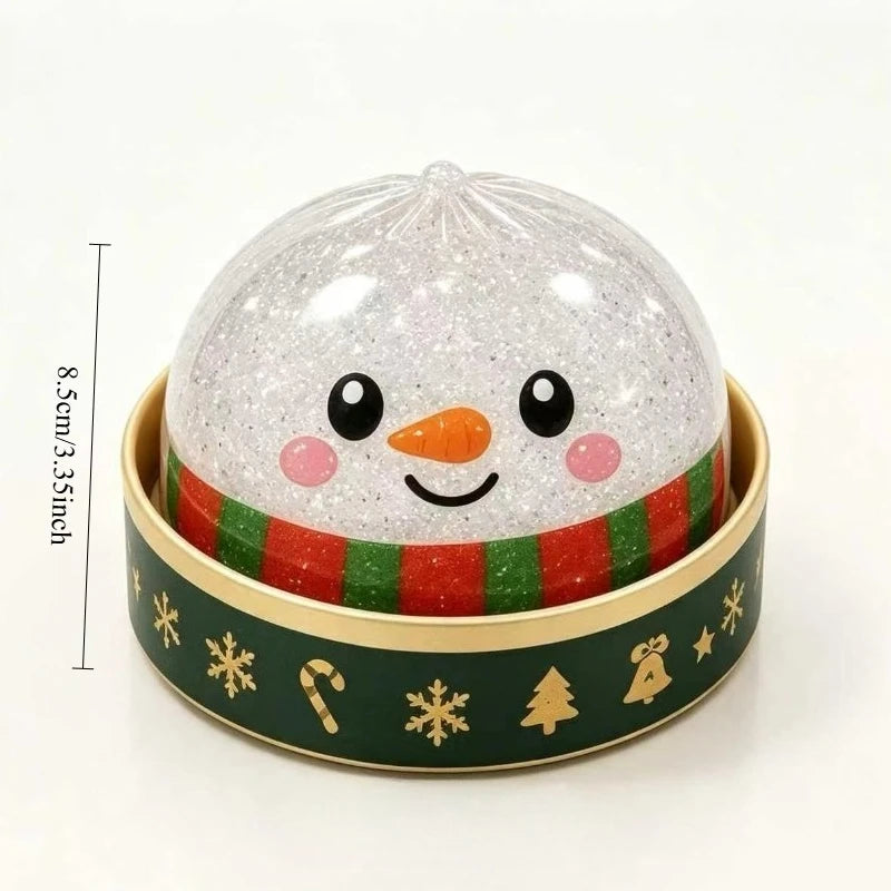 Christmas Dumpling Squishy Toy - Snowman, Elk & Santa Set
