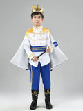 NovibebeCo. Kids Boys Prince Halloween Costume Cosplay Set with Accessories