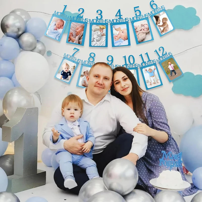 Baby Monthly Milestone Banner