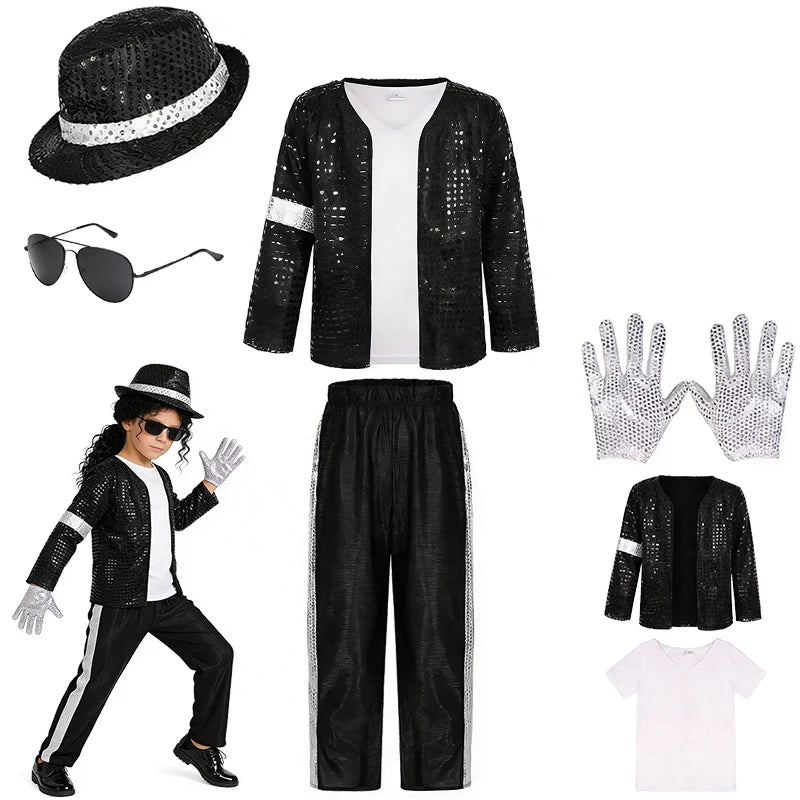 Michael Jackson-Inspired Kids’ Costume Set