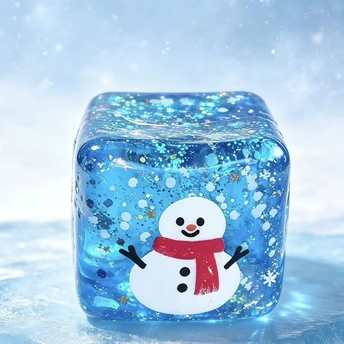 Christmas Squeeze Cube - Anti-Anxiety Stress Relief Ornament