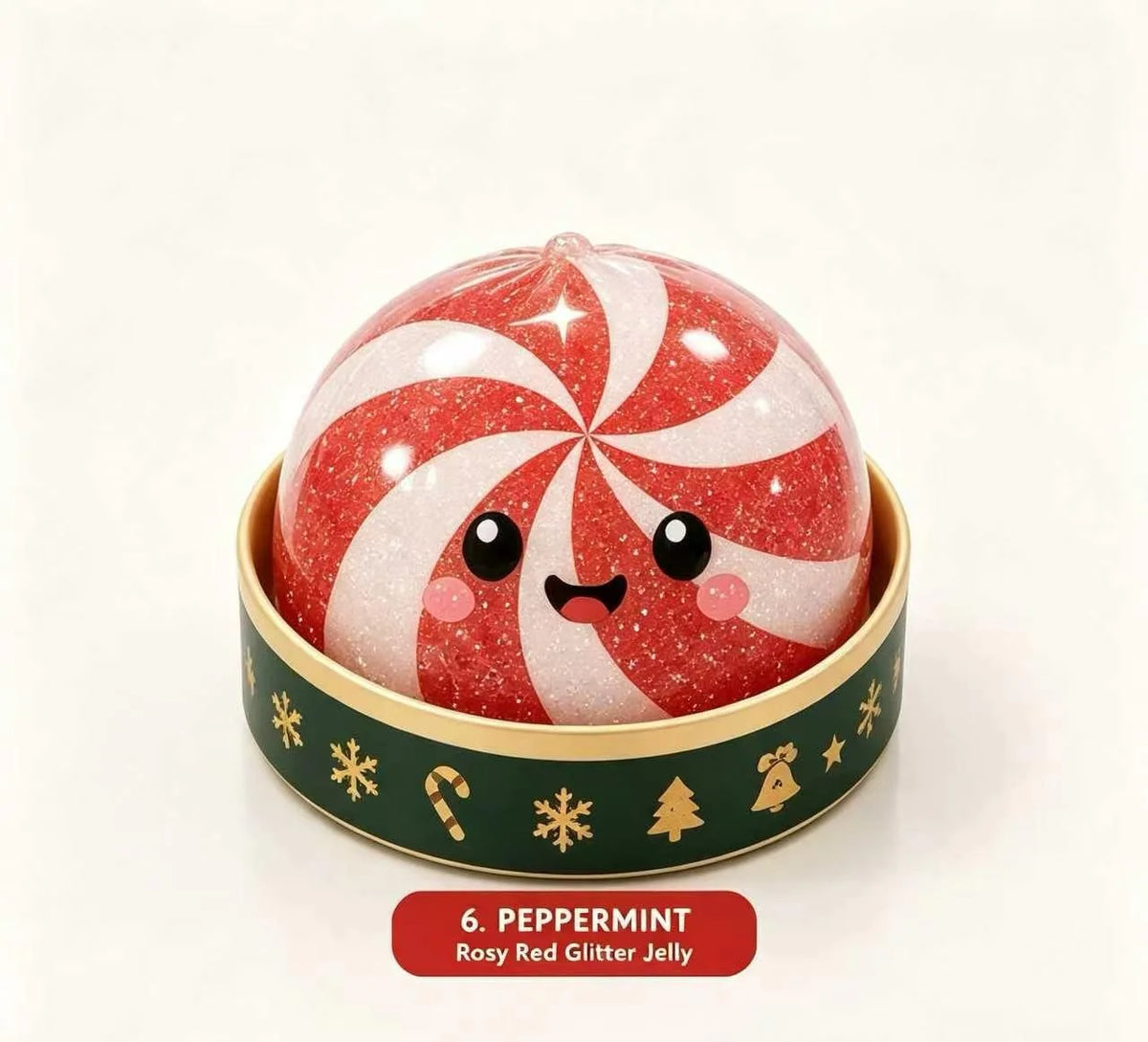 Christmas Dumpling Squishy Toy - Snowman, Elk & Santa Set
