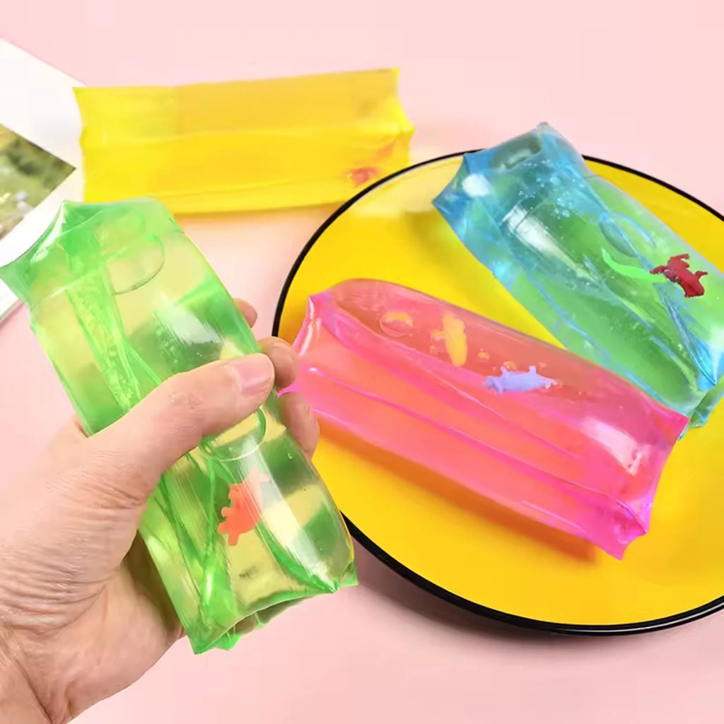 Glitter Water Snake — Wiggly Sensory Fidget Toy