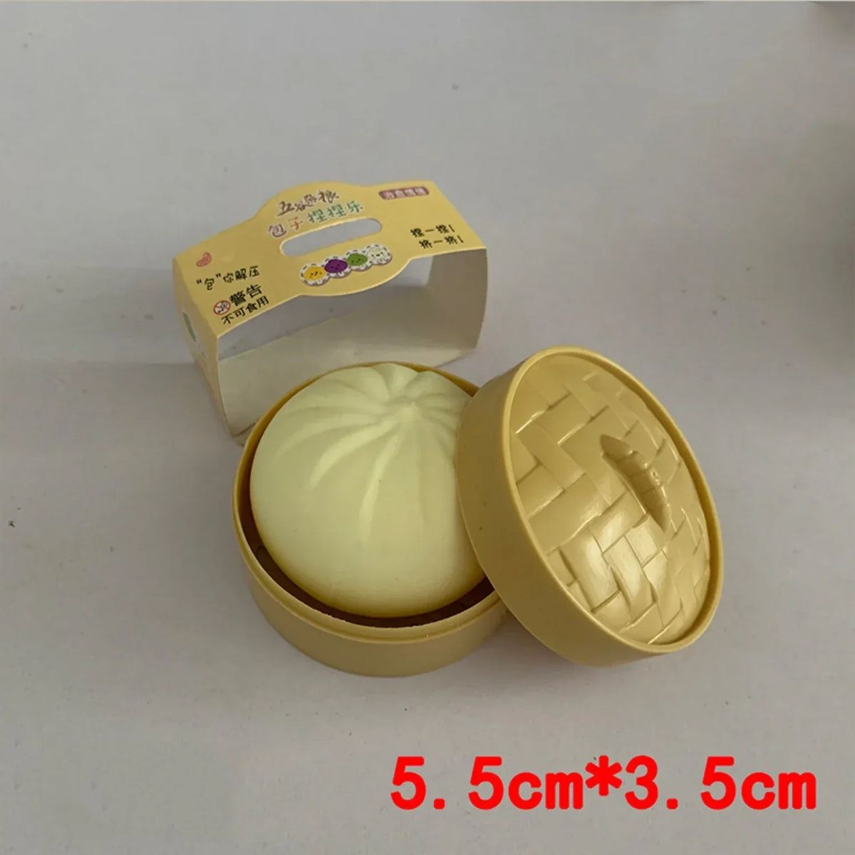 Squishy Buns Fidget Toy - Slow Rising Stress Reliever