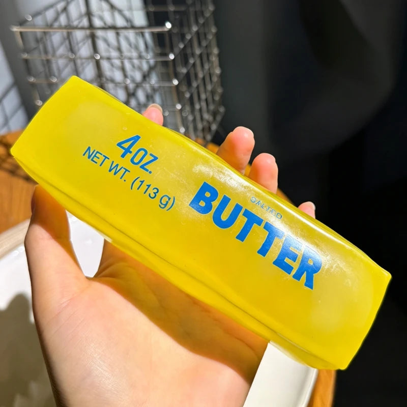 Slow-Rise Butter Squishy — Soft Sensory Fidget Toy