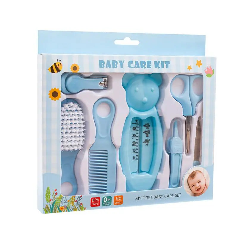 【1Set Comb Grooming Baby Care Kit Baby Portable Tool Grooming Nail Care Set】