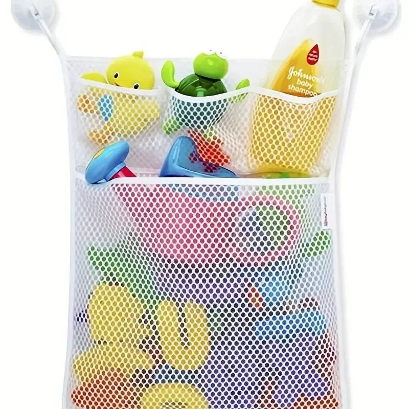Baby Bath Toy Storage Bag with Suction Cups