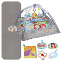 Baby Play Mat with Activity Frame for Tummy Time and Sensory Play