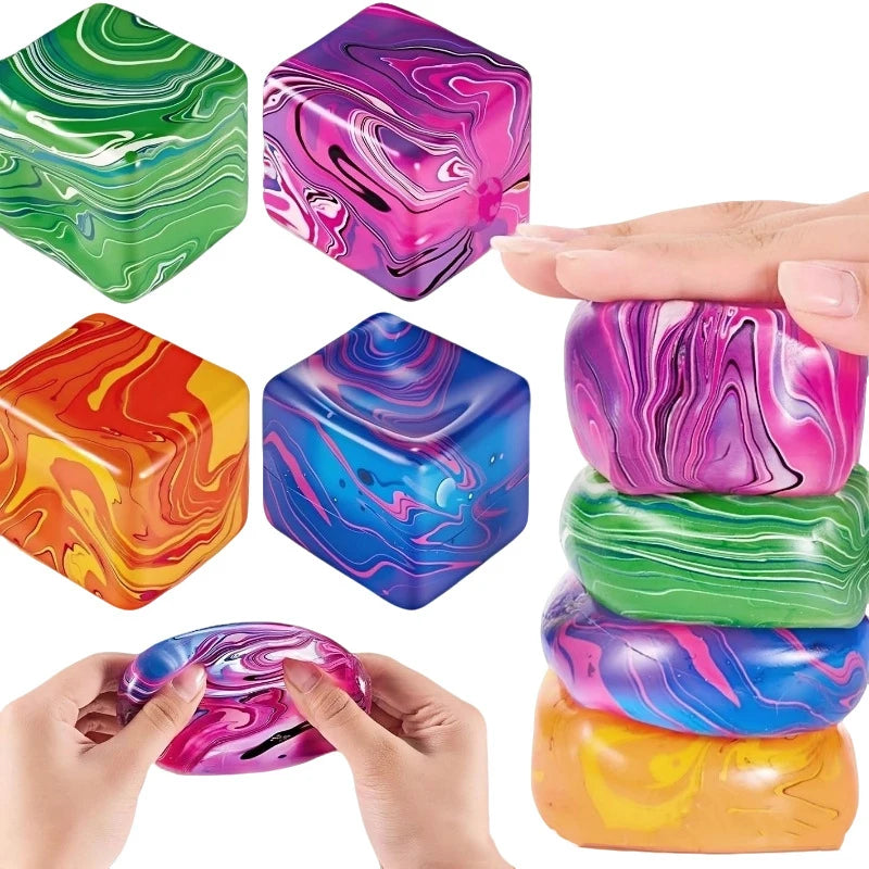 Christmas Squeeze Cube - Anti-Anxiety Stress Relief Ornament