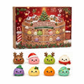 Christmas Squishy Advent Calendar - 24 Day Countdown Surprise Box