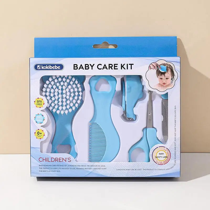【1Set Comb Grooming Baby Care Kit Baby Portable Tool Grooming Nail Care Set】