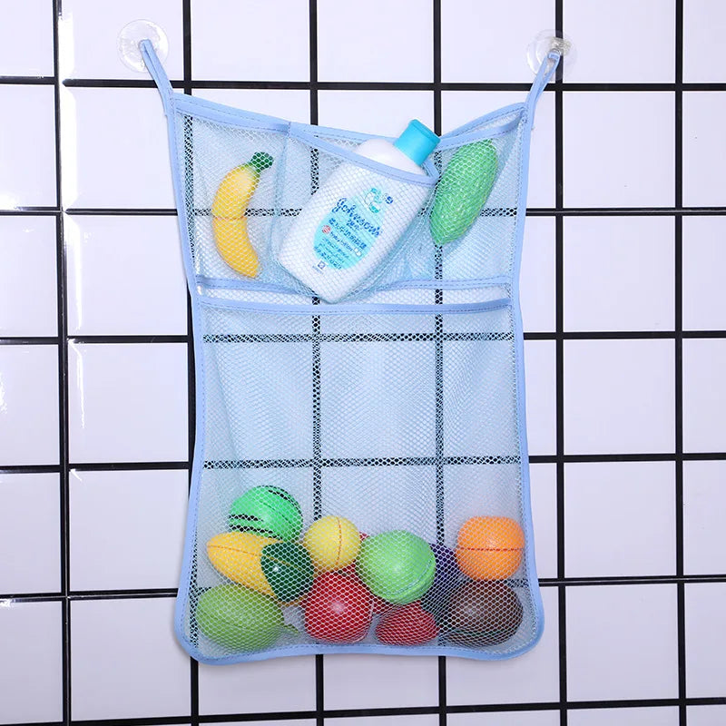 Baby Bath Toy Storage Bag with Suction Cups