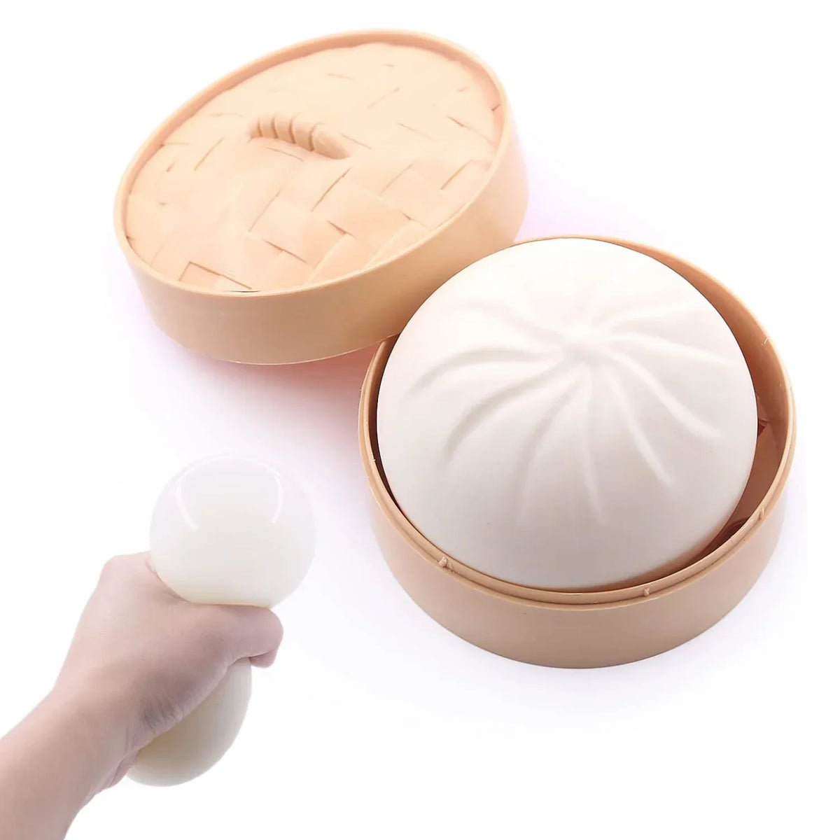 Squishy Buns Fidget Toy - Slow Rising Stress Reliever