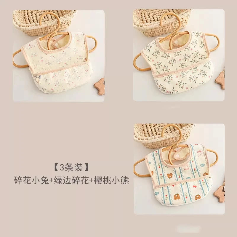 Waterproof Baby Bibs, 3-Pack